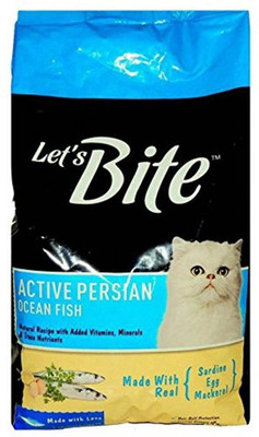 

drools Lets bite Persian cat food 1.2 Fish 1.44 kg Dry Cat Food