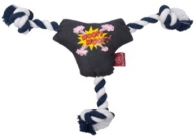 

Pet Brands Denim Throw Toy 24 cm Cotton Training Aid For Dog