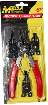 Digital Craft MEGA 4-IN-1 SNAP RING CIRCLIP PLIERS Innovative Item Circlip Plier(Length : 6 inch)