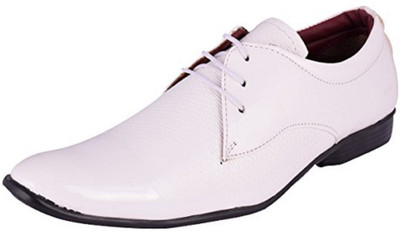 

FOOTIND Comfortable Insole Derby For Men(White