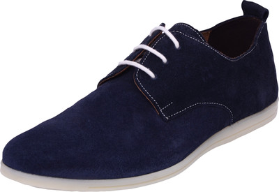

ROME Genuine Leather Casuals For Men(Blue