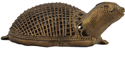 

NAKSHASUTRA Decorative Showpiece - 13 cm(Alloy, Gold)