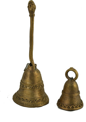 

NAKSHASUTRA Decorative Showpiece - 15 cm(Alloy, Gold)
