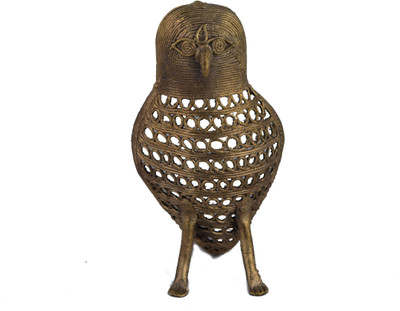 

NAKSHASUTRA Decorative Showpiece - 13 cm(Alloy, Gold)