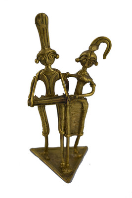 

NAKSHASUTRA Decorative Showpiece - 15.5 cm(Alloy, Gold)