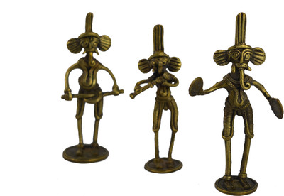 

NAKSHASUTRA Decorative Showpiece - 10.3 cm(Alloy, Gold)