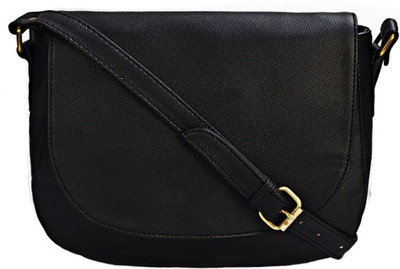 

Bagsy Malone Women Formal Black PU Sling Bag