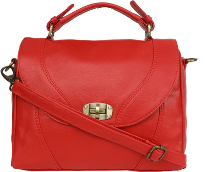

Bagsy Malone Women Casual Red PU Sling Bag