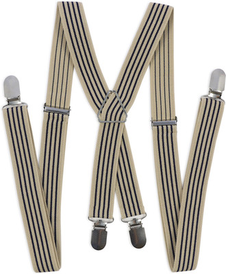 

69th Avenue X- Back Suspenders for Men(Brown)