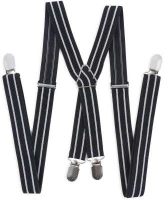 

69th Avenue X- Back Suspenders for Men(Black)