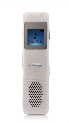 

Prague PRG187 Digital Voice Recorder + Music Player 3D Stereo Sound 8 GB Voice Recorder(0.8 inch Display)