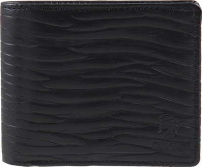 

CLYDE Men Black Genuine Leather Wallet(8 Card Slots)