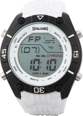 SPALDING SP-28 WHITE Watch  - For Men   Watches  (SPALDING)