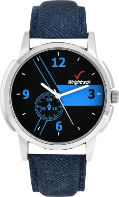 Wrightrack WTW01 Latest Fashionable Black Designer New Look Stylish Watch  - For Men   Watches  (Wrightrack)