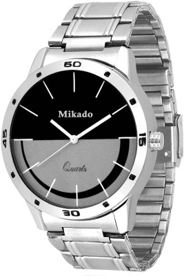 Mikado New Black Mexican stylish era analog watch for men's and boy's Watch  - For Boys   Watches  (Mikado)