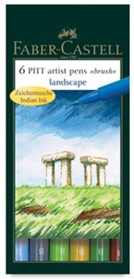 

Art Station Faber-Castell Pitt Artist Landscape Pack of 6 Brush Pens
