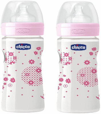 

Chicco Wellbeing 150 ml pink 2 nos - 150 ml(Pink)