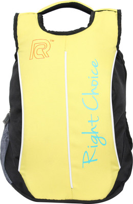 

Right Choice (2230) black yellow stylish college bags boy & girl 5 L Backpack(Black, Yellow)