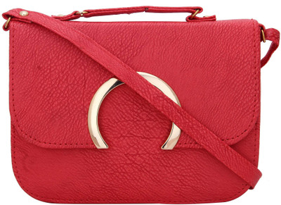 

Napre Handbags Waterproof Shoulder Bag(Red, 6 inch)