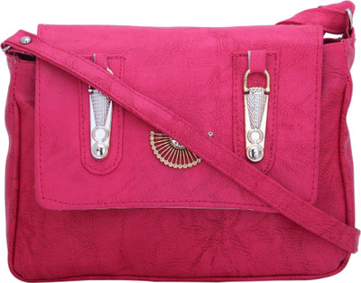 

Napre Handbags Waterproof Shoulder Bag(Pink, 6 inch)