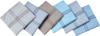 K.S. Collection Cotton 150 GSM Hand, Face Towel Set(Pack of 6)