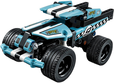 Emob Decool 142 PCS Stunt Truck Racer King Steerer Block Set with Pullback Technic(Multicolor) available at flipkart for Rs.649