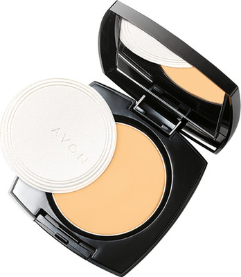 Avon True Color Skin Goodness CC Powder - Med Wheat Compact(MEDIUM WHEAT)