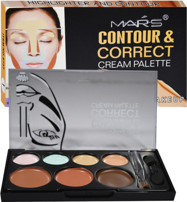 

Mars Contour Correct Cream Palette (CONCEALER) Concealer(Multicolor)