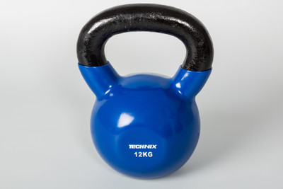 

Technix VINYL KETTLEBELLS - 12KG Fixed Weight Dumbbell(12 kg)