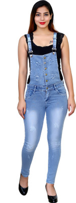 FNOCKS Women Light Blue Dungaree FNOCKS Women Light Blue Dungaree