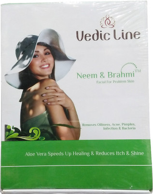 

Vedic Line Neem & Brahmi Facial Kit 620 ml(Set of 6)
