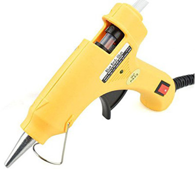 

Billionbag Hot Melt DIY MINI Glue Gun kit 20 Watt With 6 Glue Sticks For Paper & Cloth,School Projects High-Tech Qick Repairs Professional Electronic Standard Temperature Corded Glue Gun(11 mm)