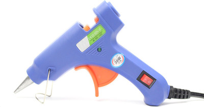 

Billionbag Hot Melt DIY MINI Glue Gun kit 20 Watt For Paper & Cloth,School Projects High-Tech Qick Repairs Professional Electronic Standard Temperature Corded Glue Gun(11 mm)