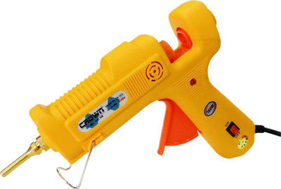 

Billionbag Hot Melt DIY Glue Gun kit 150 Watt For Paper & Cloth,School Projects High-Tech Qick Repairs Professional Electronic Standard Temperature Corded Glue Gun(11 mm)
