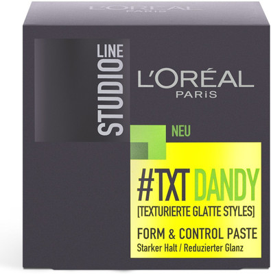 L'Oreal Paris #Txt Dandy Form&Control Paste Putty Paste(74 ml)