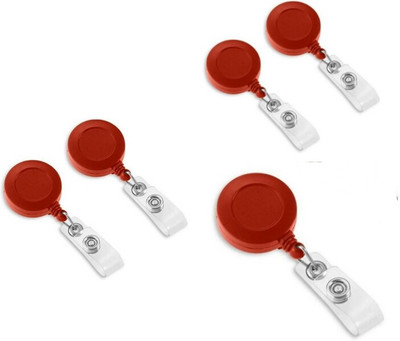 

ART ME Plastic ID Badge Holder, ID Badge Reel(Pack of 5)