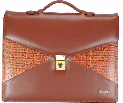 Adamis 15 inch Laptop Messenger Bag(Tan)