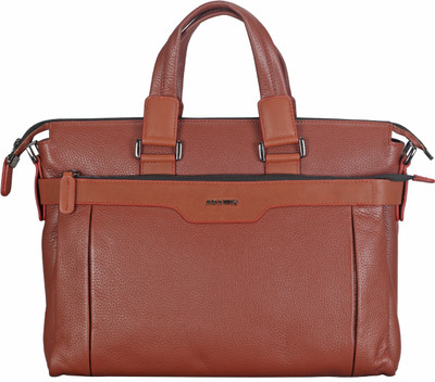 

Adamis 15 inch Laptop Messenger Bag(Tan)
