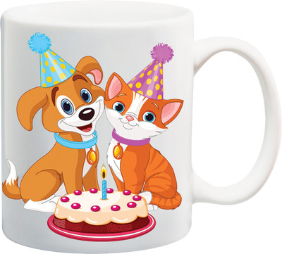 

ME&YOU Gifts For Cousin Niece Children Kids Boy Girl Sister Brother Nephew On Happy Birthday (IZ17-VK-MU-01588) Printed Ceramic Mug(325 ml), Multicolor