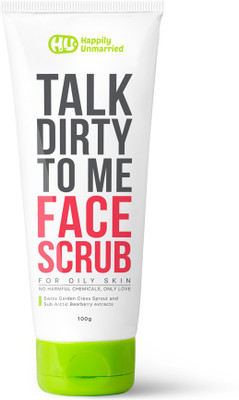 

Happily Unmarried Face Scrub-Oily Skin - 100gm Scrub(100 g)
