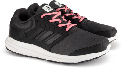 

ADIDAS GALAXY 3.1 W Running shoes For Women(Black, Dgreyh/cblack/easpnk