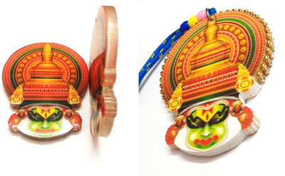

keralashopee Decorative Showpiece - 7.5 cm(Acrylic, Polyester, Multicolor)