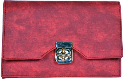 

Aliya Women Casual Maroon Rexine Sling Bag