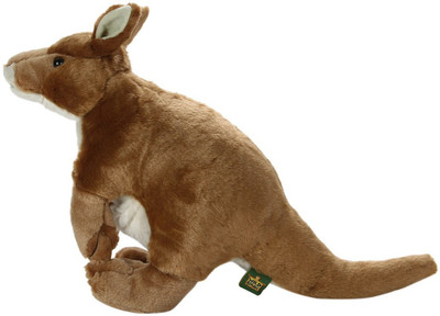 

Wild Republic Kangroo Stuffed Animal - 12'' - 10 cm(Brown)