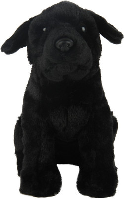 

Wild Republic Black Lab Soft Toy 12" - 10 cm(Black)