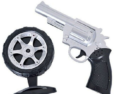 

TEENA EXPORTS AND IMPORTS TEENA'S Laser Target Gun Toy, Music and Lights, Shooting Game(Multicolor)