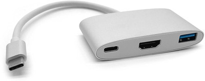 

iKraft Type C USB 3.1 USB Adapter(Silver)