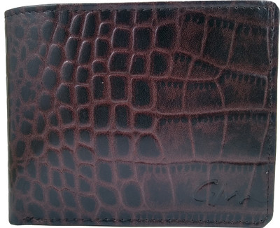 

Gentleman Men Brown Genuine Leather Wallet(6 Card Slots)
