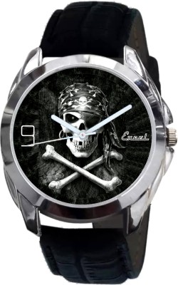 EXCEL Graphic Skulls Black Watch  - For Men   Watches  (Excel)