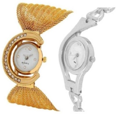 RAgmel Gold silver 0046 Watch  - For Girls   Watches  (rAgMeL)